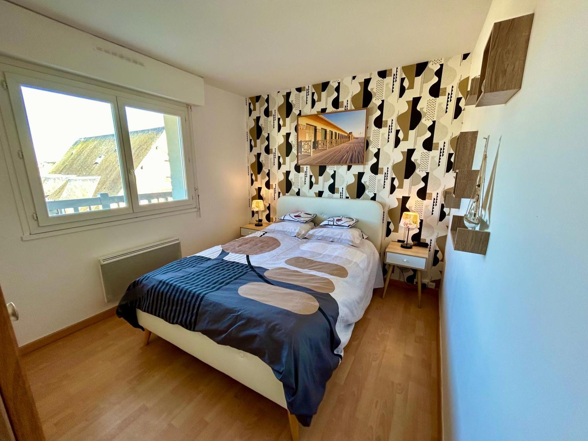 Appartement Vue Mer - 30 M De La Plage - 5 Minutes A Pied Du Centre Ville Et Du Casino Вілле-сюр-Мер Екстер'єр фото